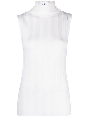 Câllas Milano Romy sleeveless roll-neck top - White