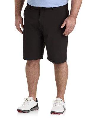 Callaway Everplay Flat-Front Golf Shorts in Black Heather 