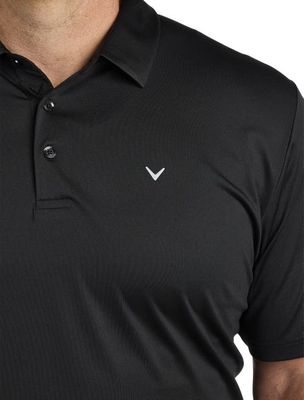 Callaway Swing Tech Polo Shirt in Caviar 