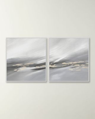 Calming Sweep Two-Piece Giclee on Canvas Wall Art Set