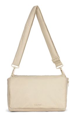 CALPAK Convertible Stroller Caddy Crossbody Bag in Oatmeal