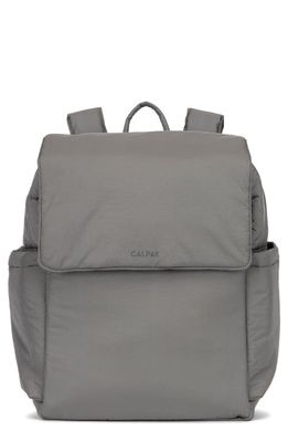 CALPAK Diaper Backpack with Laptop Sleeve in Slate 