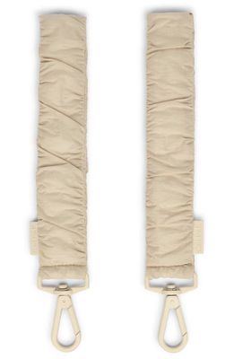 CALPAK Set of 2 Stroller Straps in Oatmeal