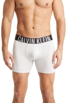Calvin Klein 3-Pack Boxer Briefs in White/Red Combo