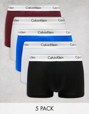 Calvin Klein 5-pack trunks in multi