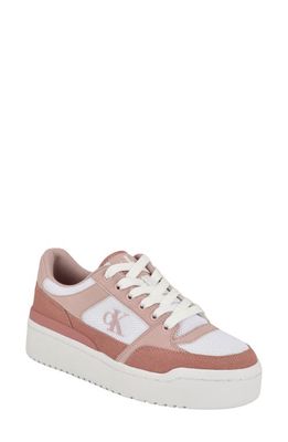 Calvin Klein Alondra Platform Sneaker in Light Pink