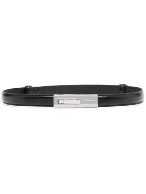 Calvin Klein archive hardware 20mm belt - Black