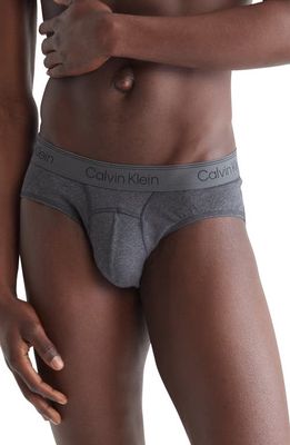 Calvin Klein Athletic Cotton Briefs in Athletic Grey