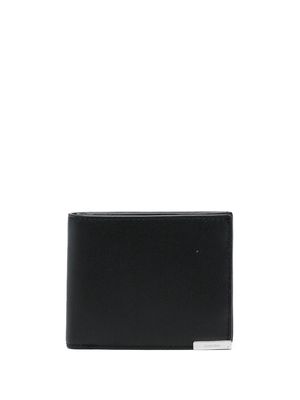 Calvin Klein bi-fold leather wallet - Black