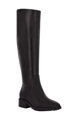 Calvin Klein Botina Knee High Boot in Black