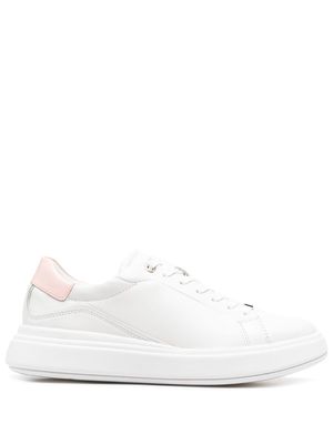 Calvin Klein chunky-soled lace-up sneakers - White