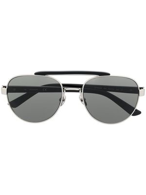 Calvin Klein CK19306S pilot-frame sunglasses - Black