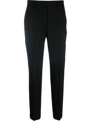 Calvin Klein concealed-front fastening trousers - Black