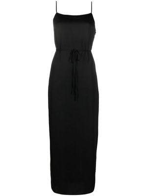 Calvin Klein crepe slip midi dress - Black