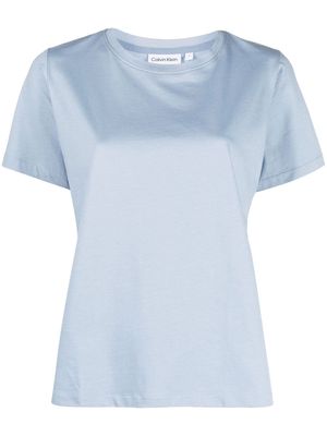 Calvin Klein crew-neck short-sleeve T-shirt - Blue