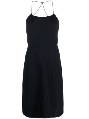 Calvin Klein cross-back dress - Black