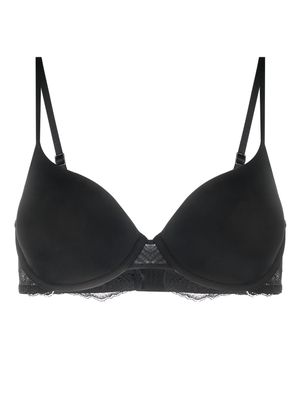 Calvin Klein demi-cut padded bra - Black