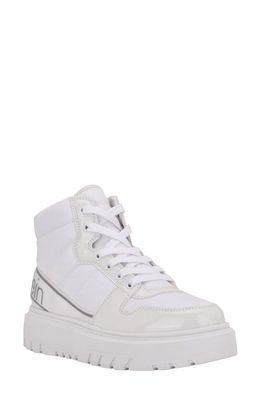 Calvin Klein Denisse High Top Sneaker in White