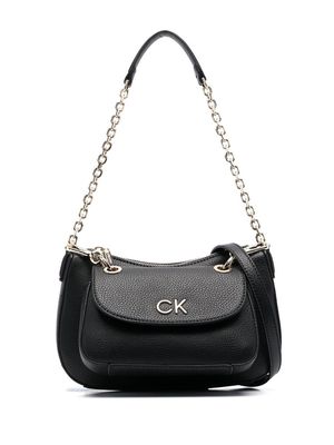 Calvin Klein detachable-purse shoulder bag - Black