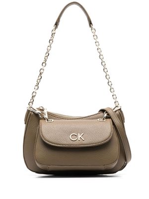 Calvin Klein detachable-purse shoulder bag - Green