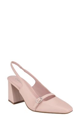 Calvin Klein Ellisa Slingback Sandal in Light Pink