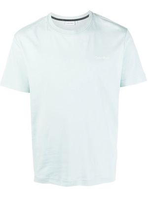 Calvin Klein embroidered-logo T-shirt - Green