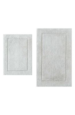 Calvin Klein Essence 2-Piece Tufted Bath Mat Set in Pastel Grey 