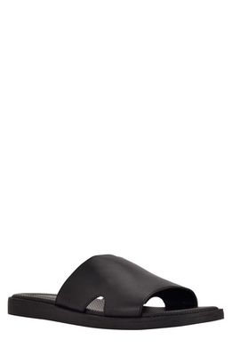 Calvin Klein Ethan Slide Sandal in Black