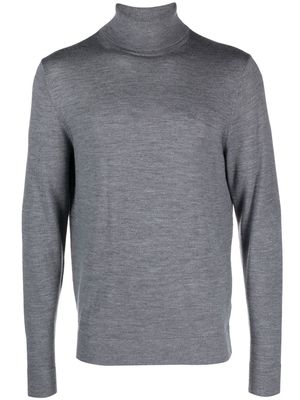 Calvin Klein fine-knit roll-neck jumper - Grey