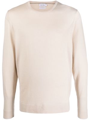 Calvin Klein fine-knit wool jumper - Neutrals