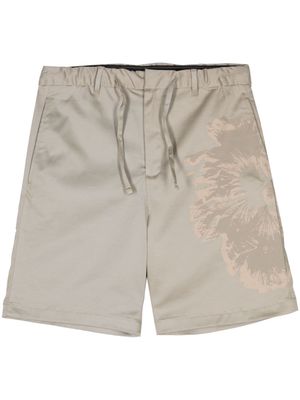 Calvin Klein floral-print shorts - Grey