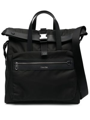 Calvin Klein folder tote bag - Black