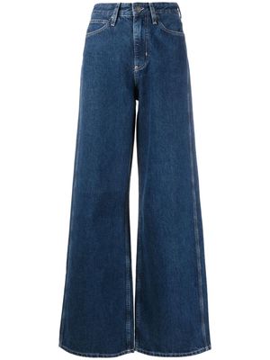 Calvin Klein high-rise flared jeans - Blue