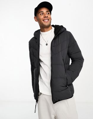 Calvin Klein hooded jacket in gray