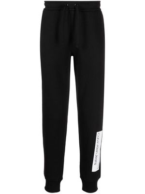 Calvin Klein Hyper Real logo-print track pants - Black