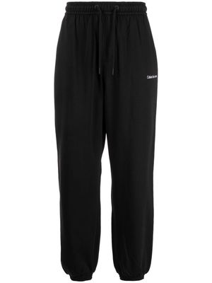 Calvin Klein Institutional logo-embroidered track pants - Black