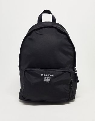 Calvin Klein Jeans essentials backpack in black