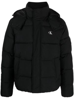 Calvin Klein Jeans Essentials detachable hood jacket - Black