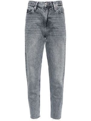 Calvin Klein Jeans high-rise mom jeans - Grey