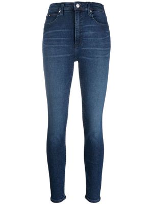 Calvin Klein Jeans high-waist super skinny jeans - Blue
