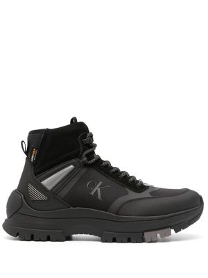 Calvin Klein Jeans lace-up hiking boots - Black