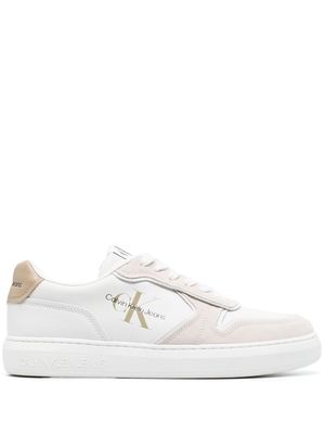 Calvin Klein Jeans logo-embellished low-top sneakers - White