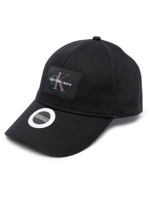 Calvin Klein Jeans logo-patch baseball cap - Black