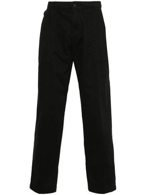Calvin Klein Jeans logo-patch cargo pants - Black