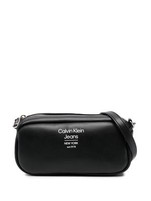 Calvin Klein Jeans logo-print crossbody bag - Black
