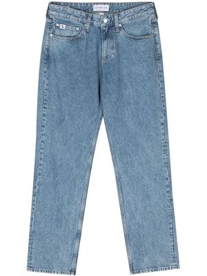 Calvin Klein Jeans mid-rise straight-leg jeans - 1AA DENIM LIGHT