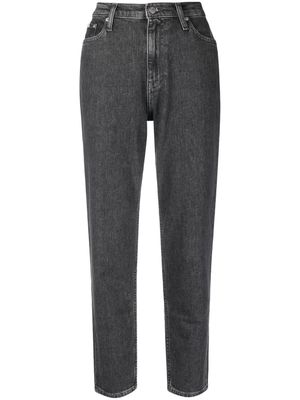 Calvin Klein Jeans Mom high-rise tapered jeans - Grey