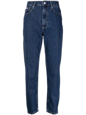 Calvin Klein Jeans Mom tapered-leg jeans - Blue