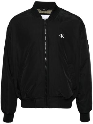 Calvin Klein Jeans padded bomber jacket - Black