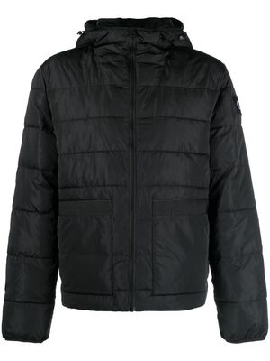 Calvin Klein Jeans padded hooded jacket - Black
